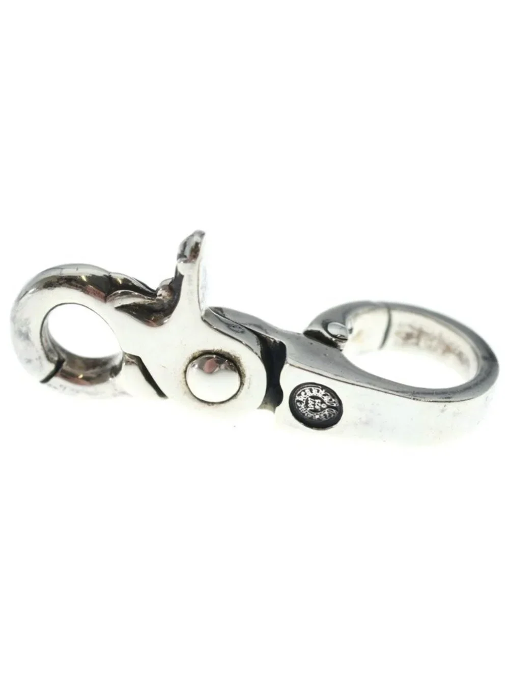 Chrome Hearts Quick Clip Cross Ball Silver Necklace
